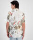 Фото #2 товара Рубашка мужская Guess с графическим рисунком "Ботанический сад"
