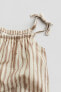 Фото #2 товара Patterned Linen-blend Dress