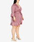 Plus Size Estelle Wrap Dress