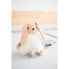 Фото #11 товара Подушка детская Crochetts Кролик Белый Серый Розовый 24 x 34 x 9 см
