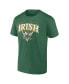 Фото #2 товара Men's Kelly Green Notre Dame Fighting Irish Modern Tri T-Shirt