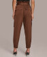 Donna Karan Women's Tie-Waist Cargo Pants