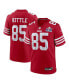 Фото #1 товара Men's George Kittle Scarlet San Francisco 49ers Super Bowl LVIII Game Jersey