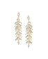 ფოტო #1 პროდუქტის Women's Foliage Drop Earrings