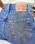 Фото #8 товара Levi's high waisted mom short in mid wash