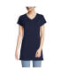 ფოტო #1 პროდუქტის Petite Lightweight Jersey Extra Long Tunic