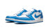 Фото #5 товара Кроссовки Nike Air Jordan 1 Low SB UNC (Белый, Голубой)