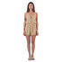 HURLEY City Block Lace Up Romper