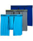 Фото #1 товара Men's Chafe Proof Pouch Microfiber 7" Boxer Brief - 3 Pack
