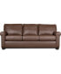 Фото #2 товара Savoy II 83" Leather Sofa