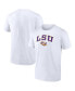 Men's White LSU Tigers Campus T-shirt