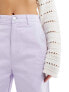 Obey twill carpenter trousers in lilac Сиреневый, W26 - фото #3