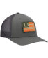 ფოტო #3 პროდუქტის Men's Olive Huks and Bars Trucker Snapback Hat
