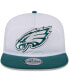 Фото #4 товара Men's White/Green Philadelphia Eagles 2024 NFL Training Camp Golfer Snapback Hat