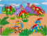 Smily Play Układanka drewniana z uchwytami Puzzle Dinozaury Smily Play