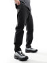 Weekday Barrel relaxed fit tapered jeans in tuned black