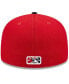 Головной убор New Era мужской красный, темно-синий Portland Sea Dogs Marvel x Minor League 59FIFTY Red, Navy, 7 1/8 - фото #5