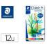 Фото #3 товара STAEDTLER Watercolor colored pencils metal box of 12 units