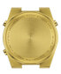 Unisex Digital PRX Gold PVD Stainless Steel Bracelet Watch 35mm