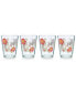 Butterfly Meadow Collection 4-Pc. Acrylic Double Old-Fashioned Drinkware Set