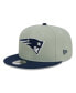 Фото #1 товара Men's Green, Navy New England Patriots 2-Tone Color Pack 9FIFTY Snapback Hat