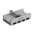 Фото #2 товара USB-разветвитель Orico ALL-USB3-HUB-4-CLIP Серебристый