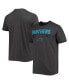 Фото #1 товара Men's '47 Charcoal Carolina Panthers Dark Ops Super Rival T-shirt