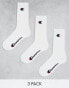 Фото #1 товара Champion 3 pack crew socks in white