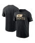 Men's Black New Orleans Saints Air Essential T-Shirt Черный, M - фото #1