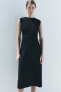 ZW COLLECTION GATHERED MIDI DRESS