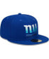 Men's Royal New York Giants Gradient 59FIFTY Fitted Hat Синий, 8 - фото #4