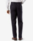 Фото #3 товара Men's Easy Classic Pleated Fit Khaki Stretch Pants