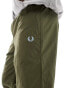 Фото #3 товара Fred Perry co-ord shell pants in khaki green