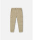 ფოტო #1 პროდუქტის Boy Parachute Jogger Cargo Pants Parchment Beige - Child