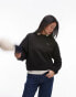 Фото #1 товара Lacoste active logo crewneck sweatshirt in black