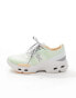 ON Cloudpulse training trainers in lime green and orange