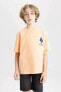 Фото #1 товара Erkek Çocuk T-shirt C4045a8/og266 Orange