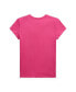 ფოტო #2 პროდუქტის Big Girls Floral Big Pony Cotton Jersey Tee