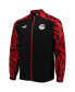 ფოტო #1 პროდუქტის Men's Black Egypt National Team Pre-Match Raglan Full-Zip Training Jacket