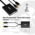 Club 3D MiniDisplayPort 1.2a to Dual Link DVI-D Active Adapter - 0.6 m - MiniDP/USB-A - DVI-D - Male - Female - Gold
