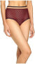 Фото #1 товара Else 168565 Womens Scalloped Edge Mesh High Waist Brief Berry Size X-Small
