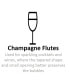 Classic Champagne Toasting Flute 9 Oz, Set of 6