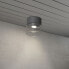 Фото #2 товара Konstsmide Varese Ceiling dark grey LED - Outdoor ceiling lighting - Grey - Aluminium - IP54 - Facade - I