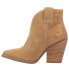 Dingo Flannie Snip Toe Cowboy Booties Womens Beige Casual Boots DI342-105 11 - фото #3