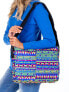 Фото #2 товара Женская сумка Factory Price геометричный принт, основное отделение на молнии, внешний карман на липучке, регулируемый ремень.