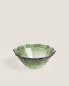 Фото #1 товара Flower-shaped glass bowl