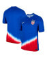 Фото #1 товара Men's Blue USWNT 2024 Away Replica Jersey