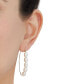 ფოტო #2 პროდუქტის Cultured Freshwater Rice Pearl (5-6mm) Threader Earrings in 10k Gold