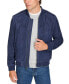 Фото #1 товара Men's Suede Varsity Jacket