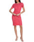 Фото #1 товара Js Collections Suzy Scalloped Cocktail Dress Women's Pink 8